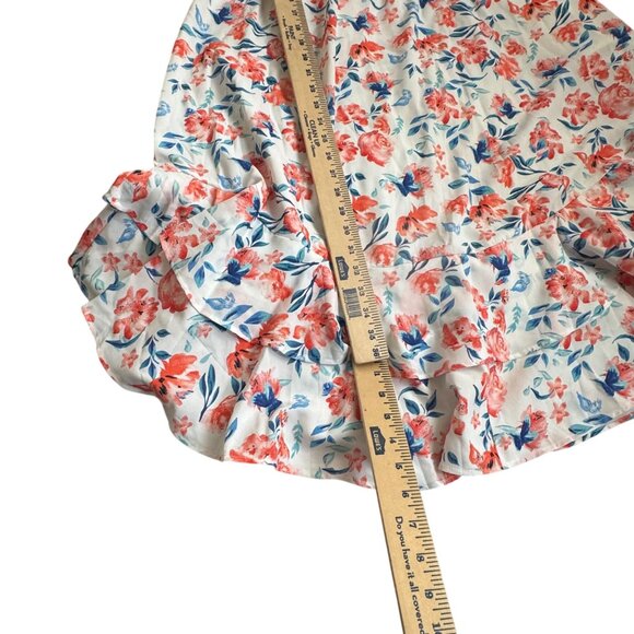 NWT Grace Karin Women's long floral Sleeveless Smocked dress.Size Small - Picture 10 of 11